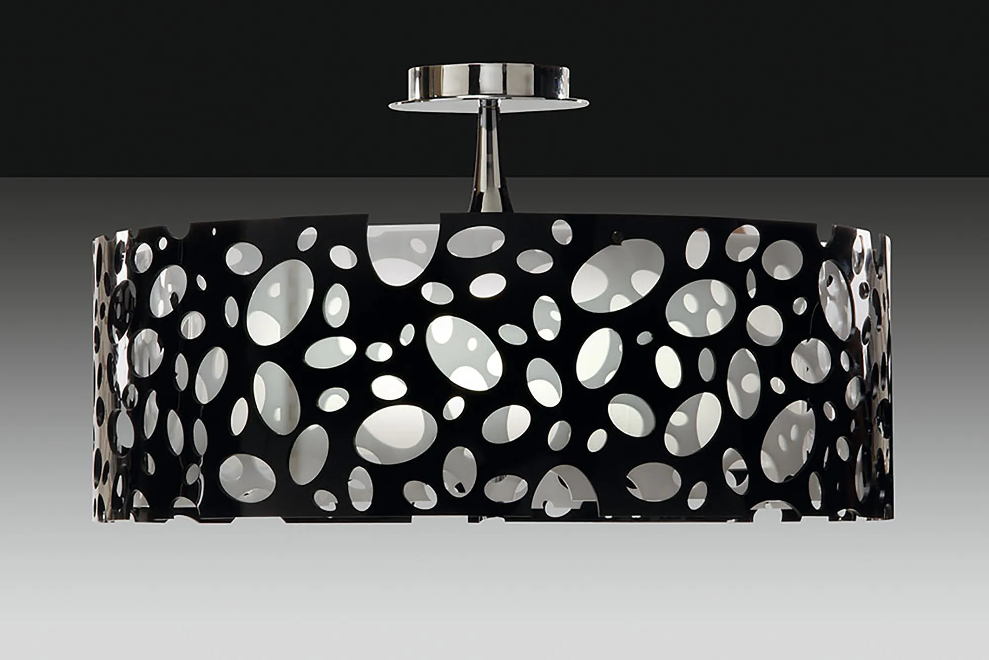 Lupin Ceiling Lights Mantra Semi Flush Fittings